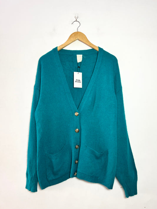 Teal Cardigan
