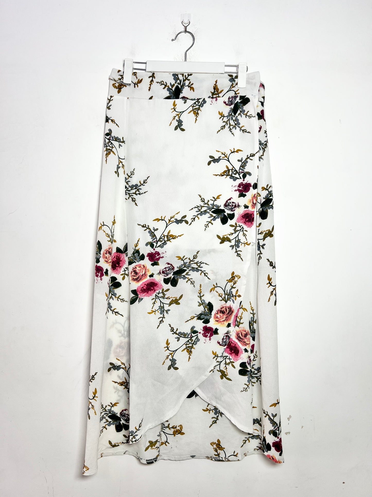 Floral Wrap Skirt