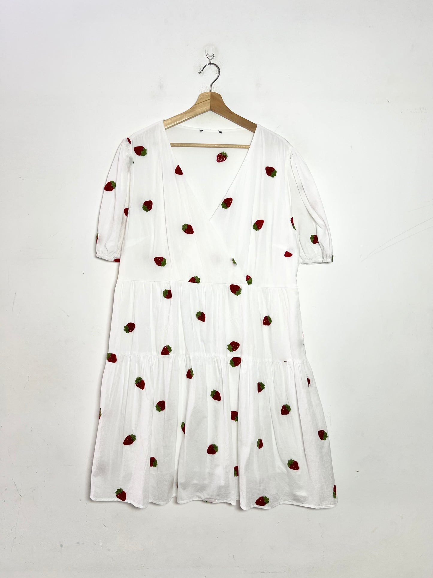 Strawberry Embroidery Dress