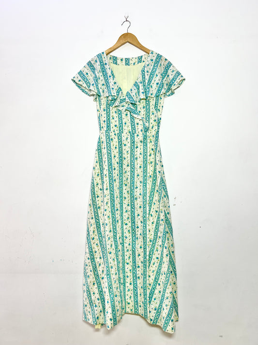 Floral Striped Dress