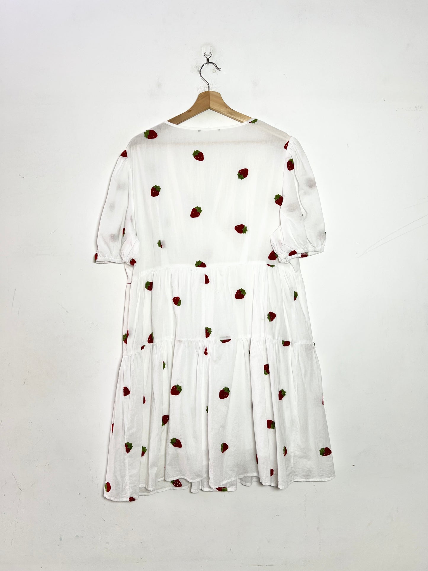 Strawberry Embroidery Dress