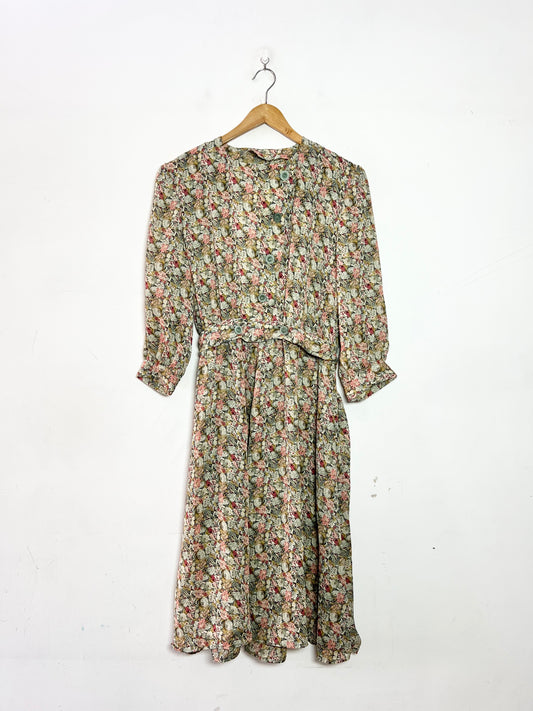 Printed Floral Dress